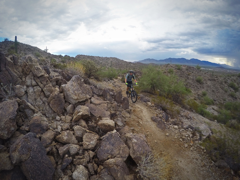 Fins Access Mountain Biking Trail Goodyear, Arizona