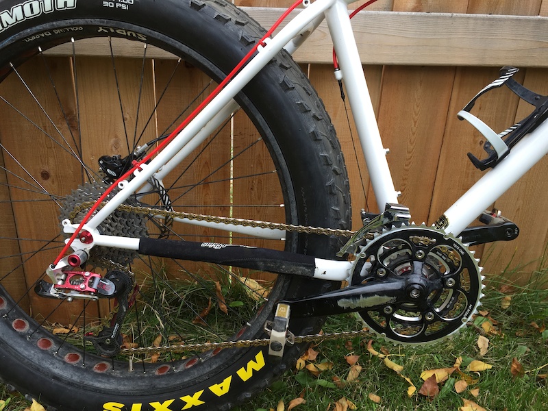 2013 Surly Pugsley medium White Sram X0 build For Sale