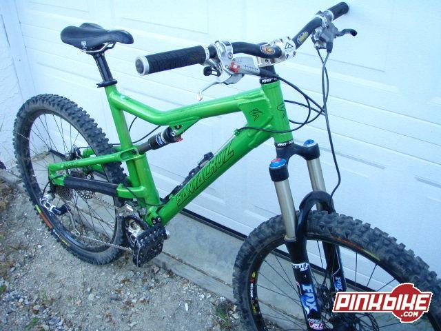 2004 Santa Cruz Heckler, Candy Apple Green, Lg, UPGRADED!! For Sale