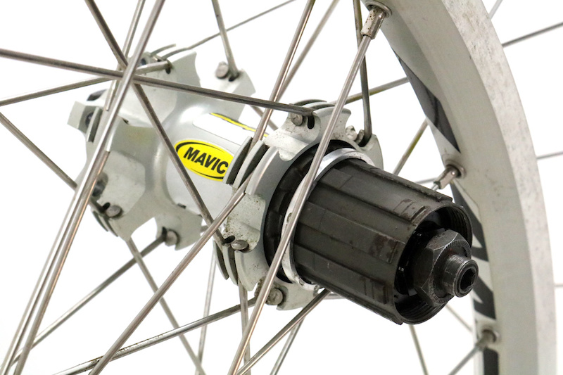 Rayons Mavic Crossland 270mm Argent – Lot Avant/arrière, Neufs, Pour Vélo Course