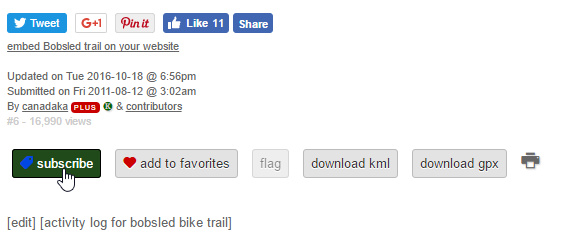 trail subscribe button