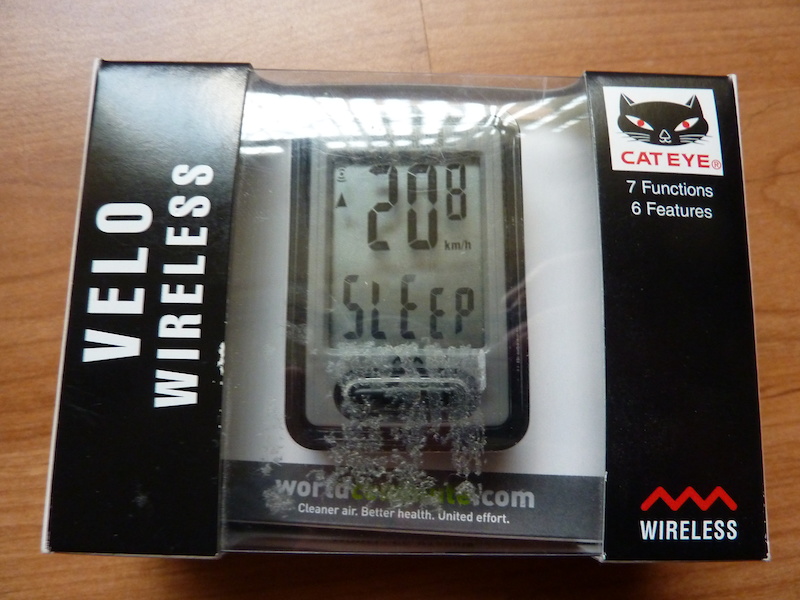 2015 UNUSED Cateye Velo Wireless Speedometer For Sale