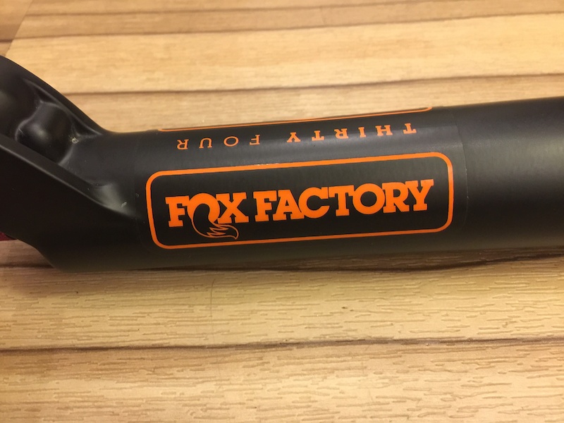2016 Fox 34 Float 27.5 140 3Pos-Adj FIT4 Fork