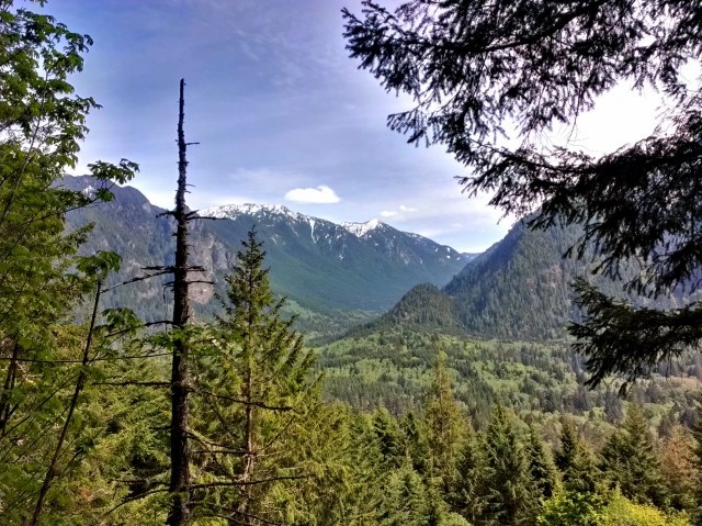 Great views! - Photo by Evergreen Mountain Bike Alliance