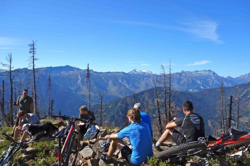 Basalt Ridge Trail Mountain Bike Trail - - Washington