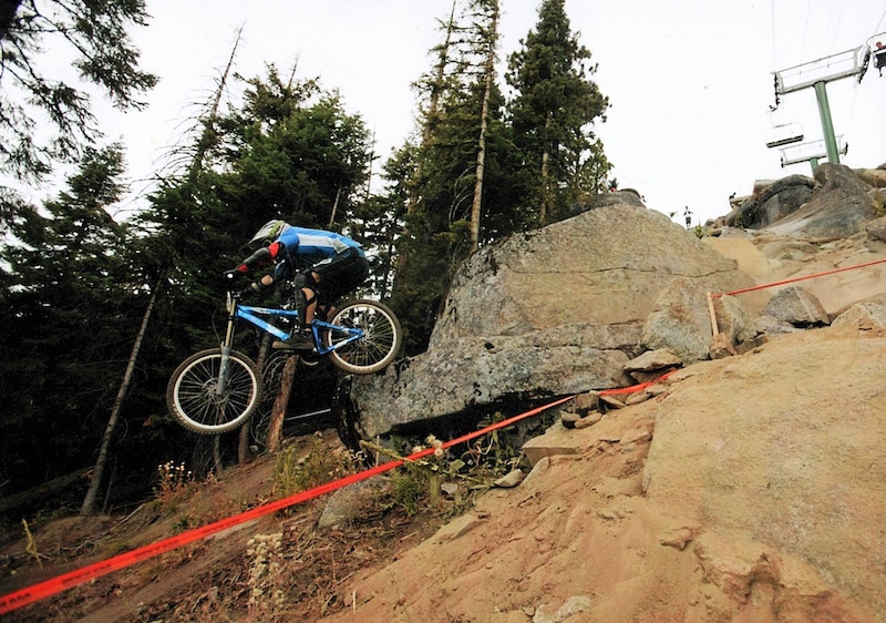 Tamarack Chairlift Mountain Biking Trail Donnelly