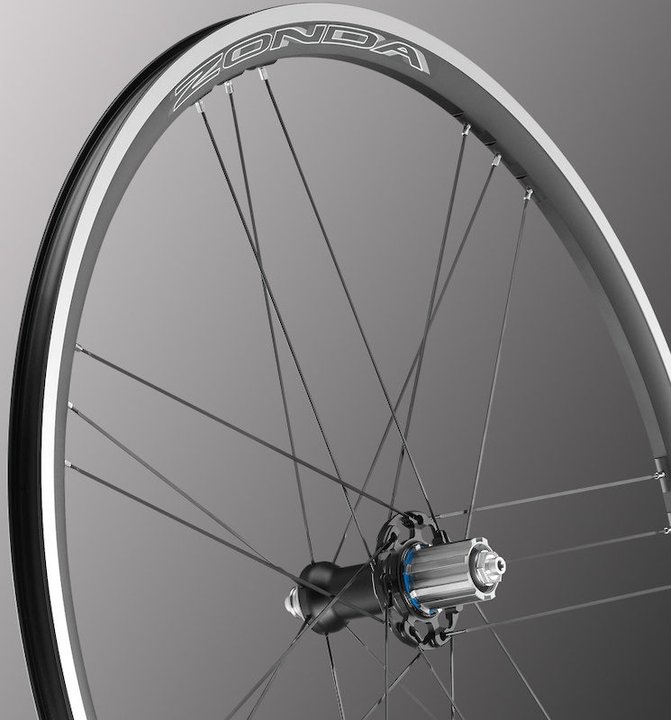 campagnolo zonda c17 road clincher wheelset
