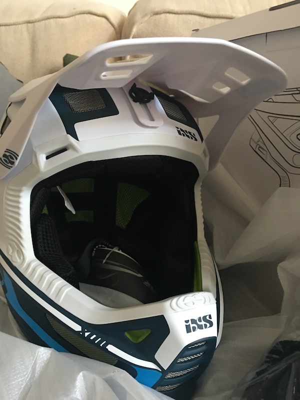 2016 IXS XULT Helmet. Brand New. Blue/White.