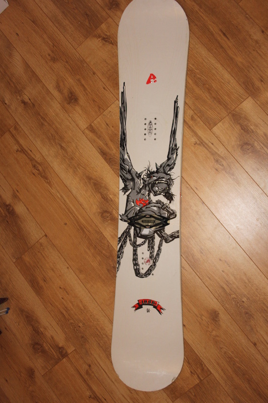 0 A-Board Snowboard with Bindings