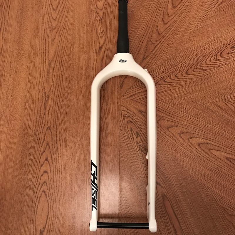 2016 Specialized Chisel Carbon Fork, 150x15mm, White For Sale