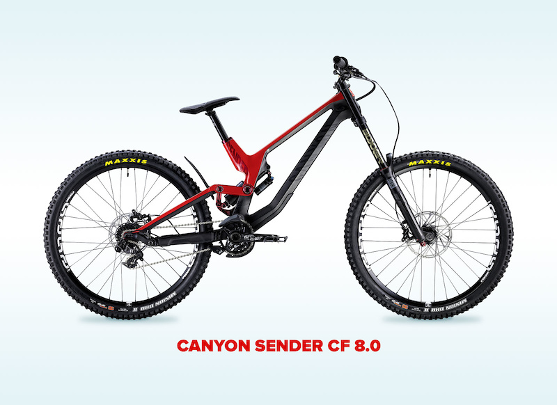 canyon sender 8.0