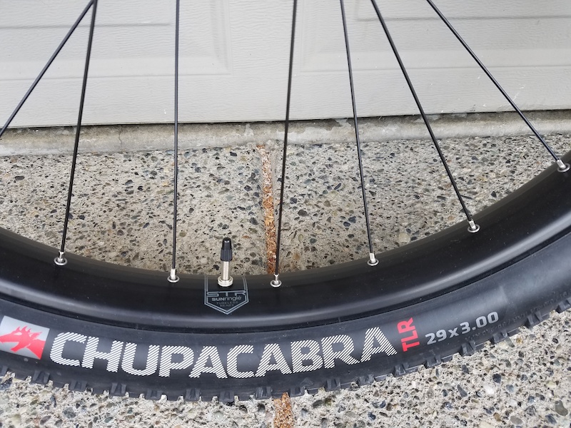2017 Boost 29+ Mulefut wheel set with 29x3 Chupacabra tires