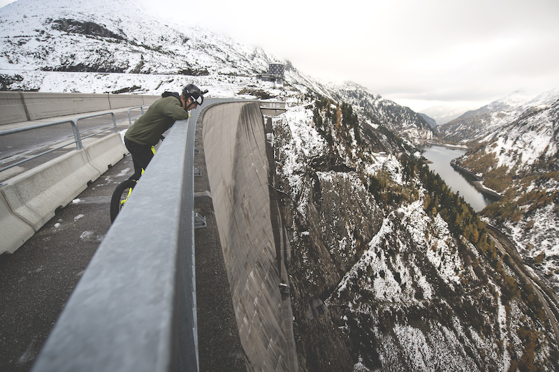 Fabio Wibmer Behind the Scenes of Riding a Dam Wall
