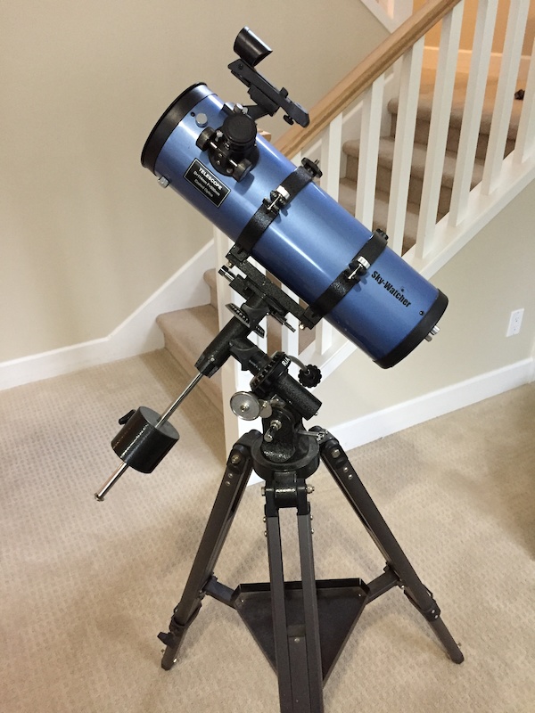 2003 Skywatcher 1145 reflector telescope &amp; EQ2 mount
