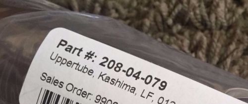 2016 Fox 40 Kashima stanchion tube