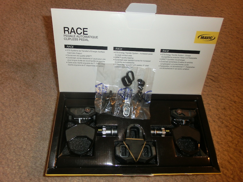 0 Mavic Race Pedals 99672201 never used