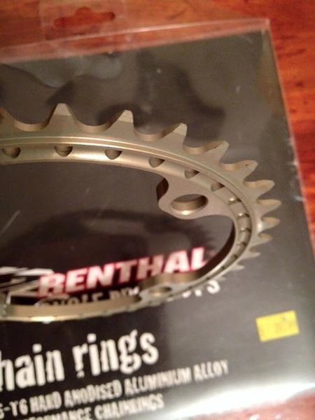 0 Renthal Chainring 35T 104BCD
