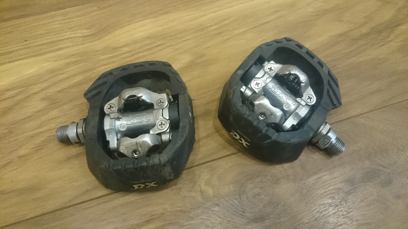 0 Shimano DX clipless pedals