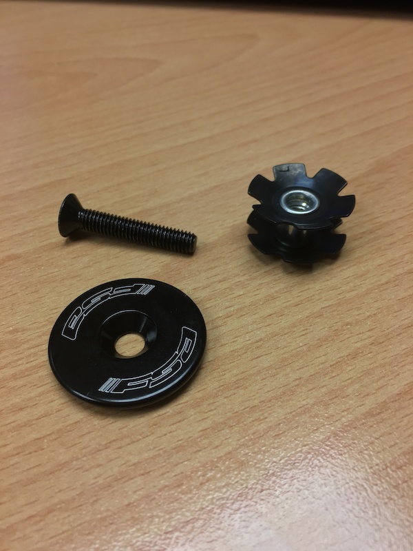 (NEW) FSA Headset Top Cap, Star Nut and Bolt For Sale