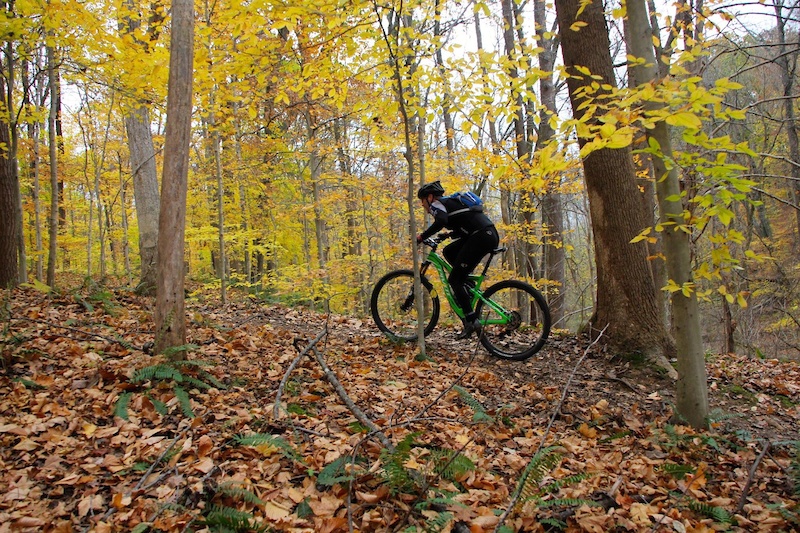 Sycamore Mountain Biking Trail New Harmony, Indiana