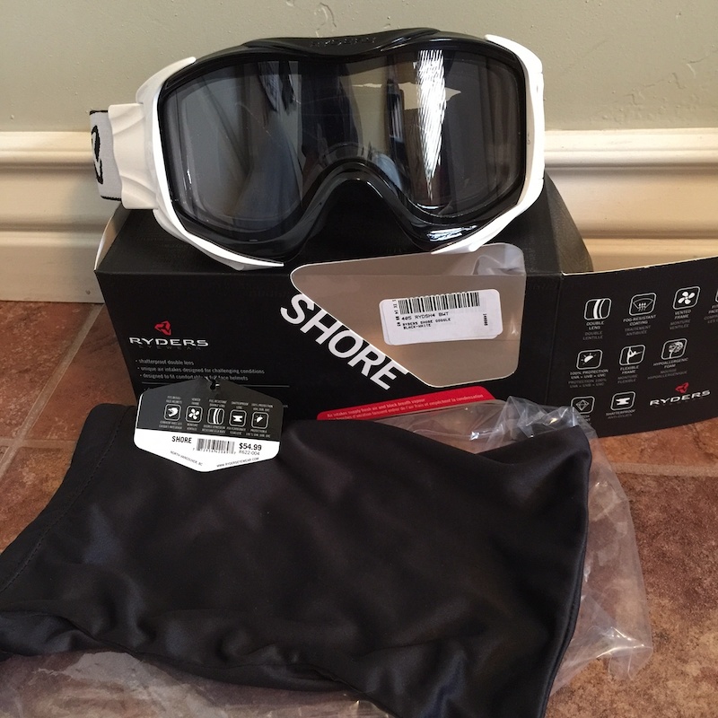 2015 Ryder Shore Goggles - NEW in box For Sale