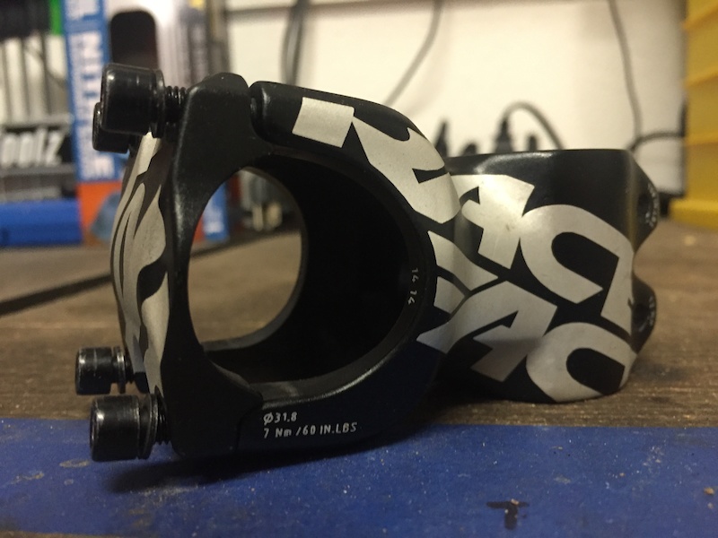 2015 Raceface Chester Stem - 50mm x 31.8mm