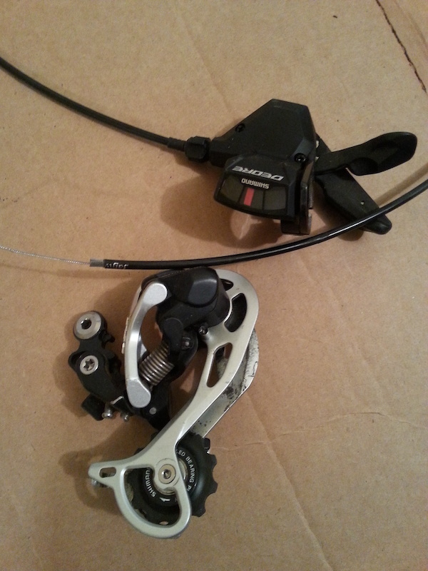 shimano deore xt shifter 10 speed