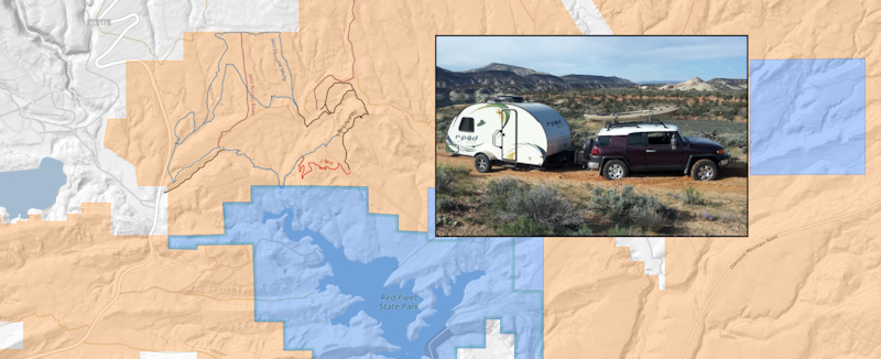 camping on blm land