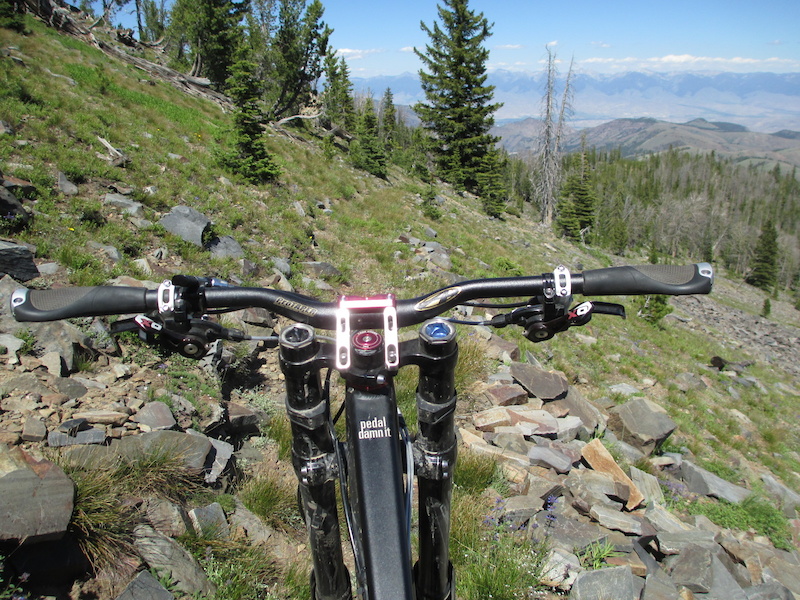 Lake Mountain Mountain Biking Trail Salmon, Idaho