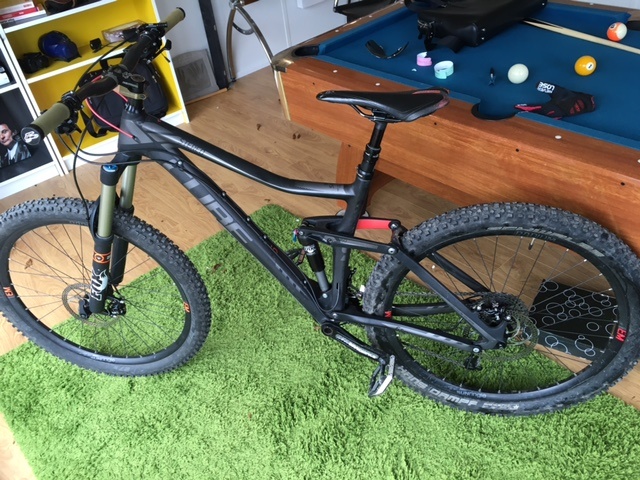 2014 Cube Stereo Super HPC Carbon MTB Bike, 160mm For Sale