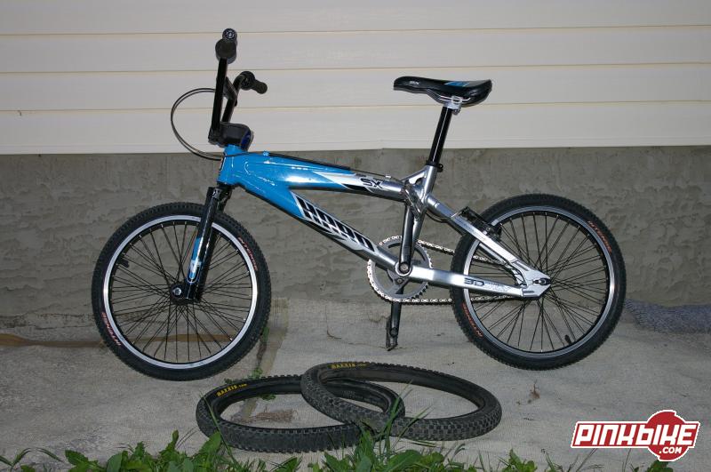 2003 Haro SX Pro XL Frame Blue and Silver For Sale