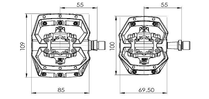 nukeproof horizon cs pedals