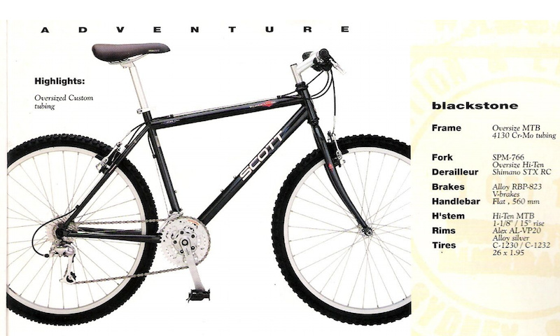 scott blackstone mountain bike