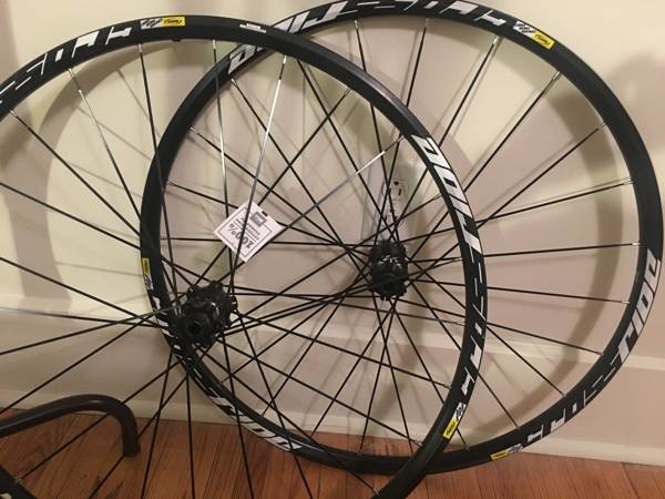 2018 New Mavic Crossride Disc 29er wheelset For Sale