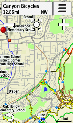 trailforks garmin maps