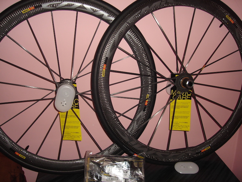 Mavic Cosmic CXR60T CX-01 boyaux paire de roues carbone special service course - Équipements vélos