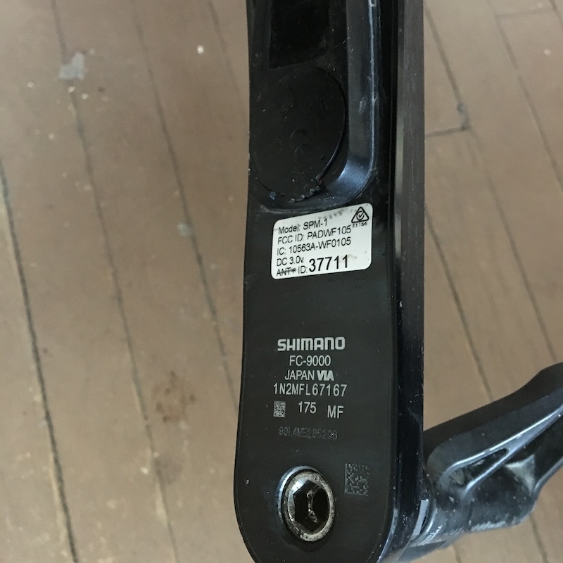 2015 Stages 175mm Dura Ace Power Meter