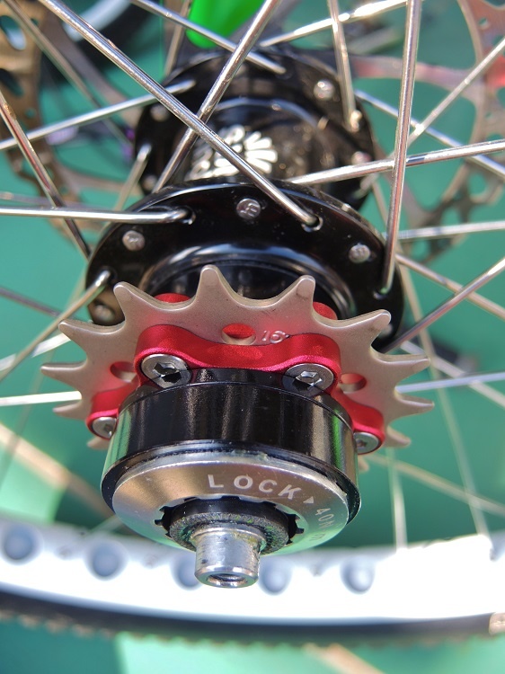 I installed a single speed cog.