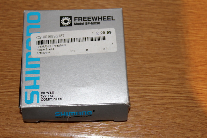 0 Shimano MX30 Singlespeed Freewheel - 18T
