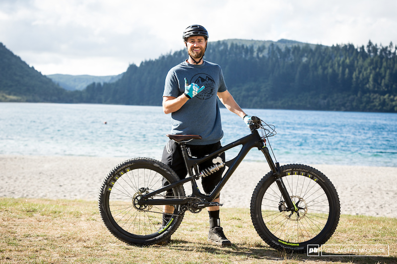 Dan and his tricked out Zerode Taniwha