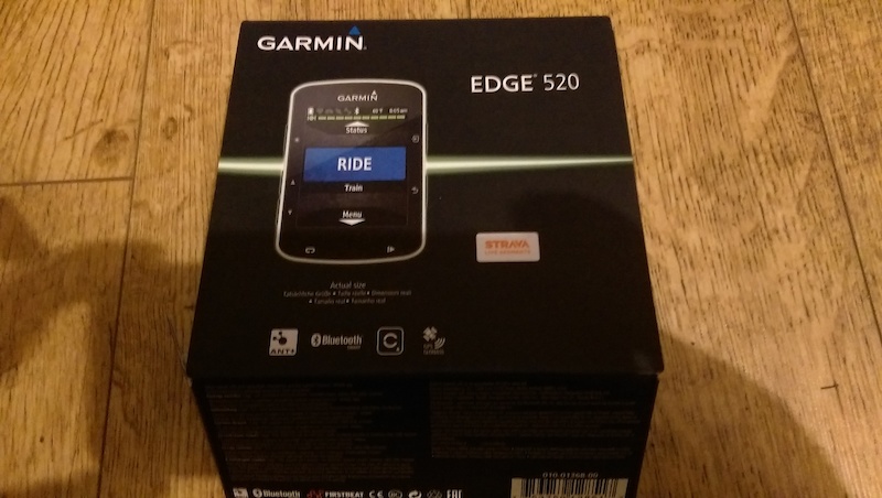 2016 Garmin Edge 520 GPS computer