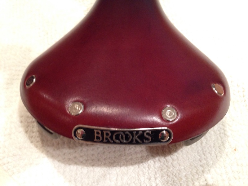 brooks swallow titanium saddle