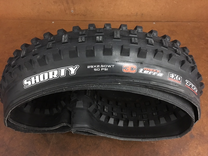 maxxis shorty wide trail tyre 3c exo tr