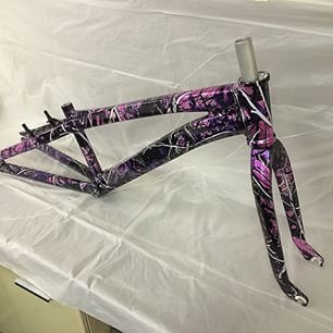 Hydro dip bike store frame cost