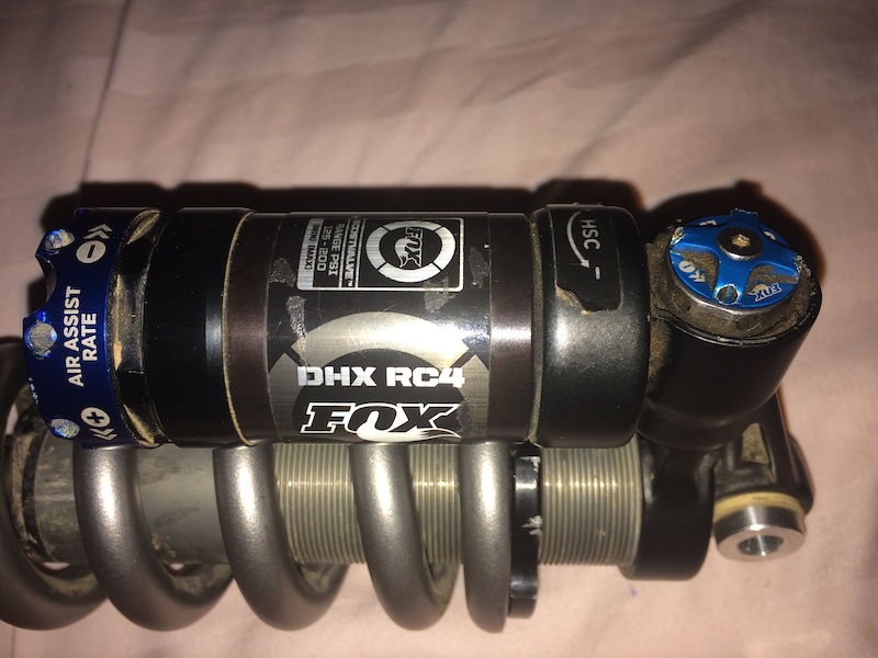 2015 Fox DHX RC4 9.5 x 3 with Ti spring