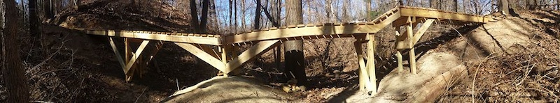 K Bar Trail bridge one. Trail not open. We are looking forward to sharing once trail is complete.