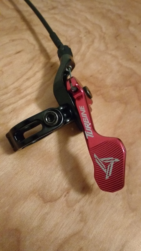 2016 Raceface 1X dropper post lever Red