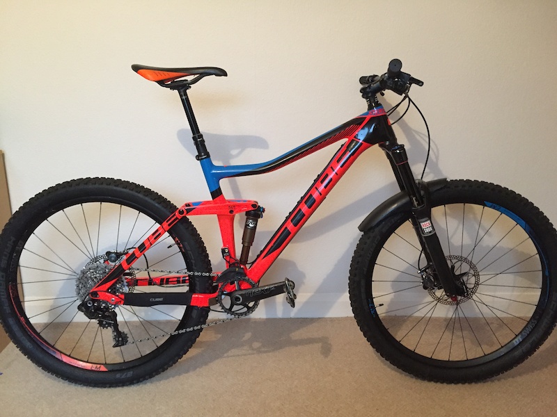 2015 CUBE STEREO ACTION TEAM BIKE For Sale