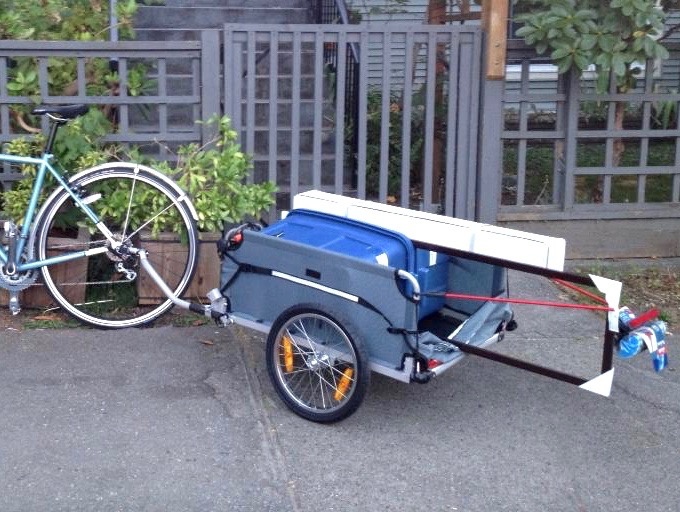 2013 Croozer Bike Cargo Trailer