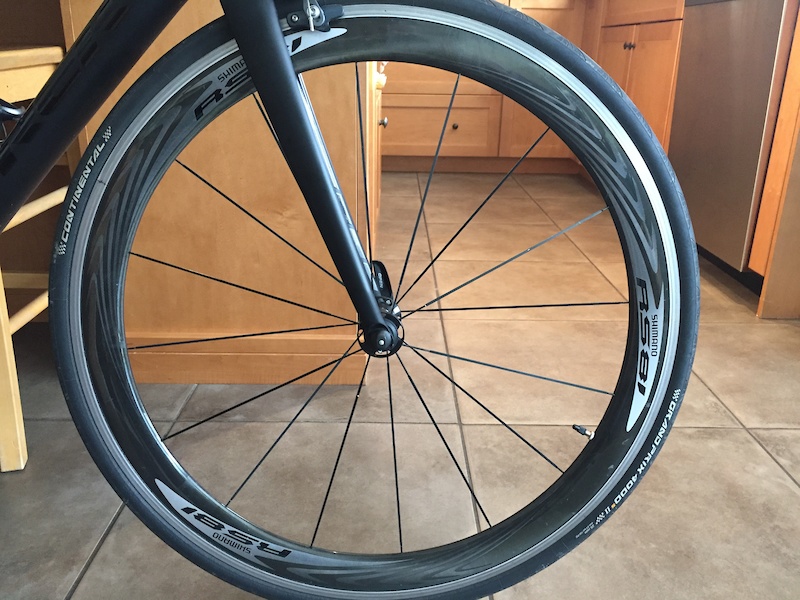 2015 Shimano RS81 C50 Clinchers For Sale